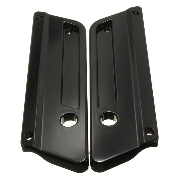 Saddle Bag Hard Bag Latch Lock Covers For Harley Davidson