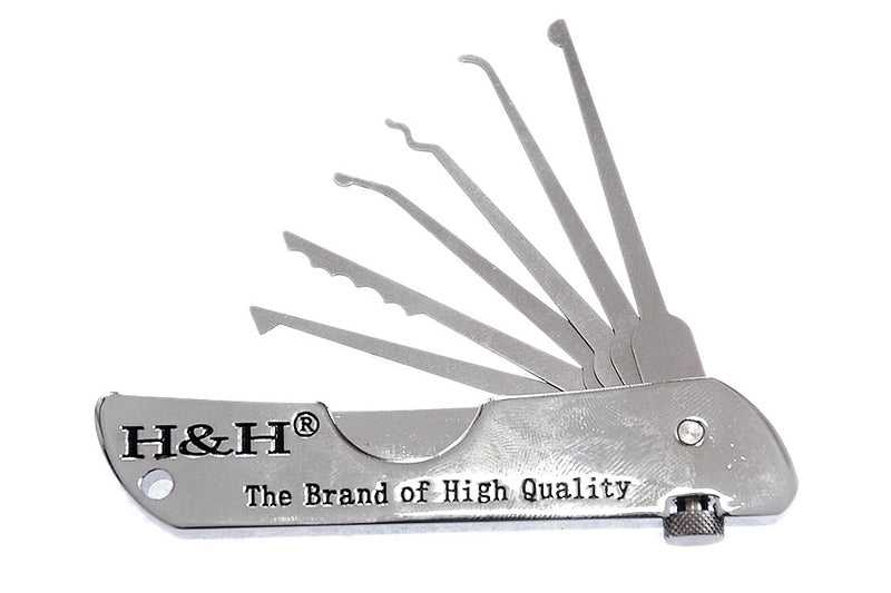 H&H Fold Pick Locksmith Tools commonly Used Single Hook