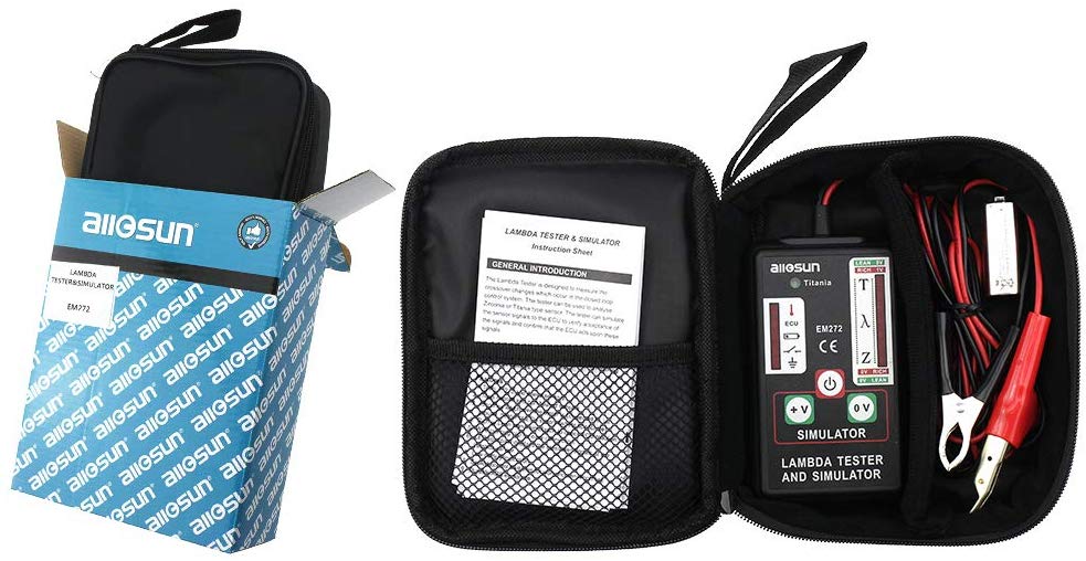 Car Fuel Pressure Tester EM272 Injector Tester Fuel Injector 4 Pluse Modes Tester Fuel Pump System Diagnostics Analyzer