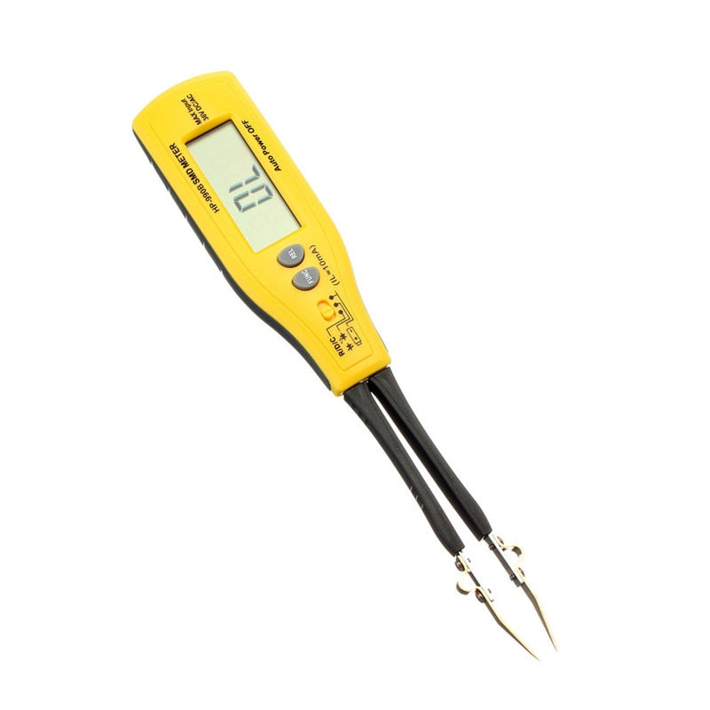 HP-990B SMD Multimeter Diode Capacitance Resistance Tweezers Meter Auto Range Meter Resistor Capacitor Continuity Battery Tester - Cartoolshop