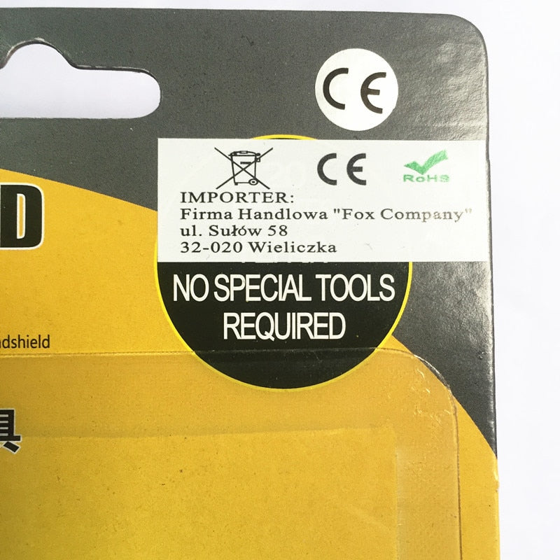 Car Windshield Repair Kit Tools Auto Glass Windscreen Repair Tool Give Door Handle Protective Decorative