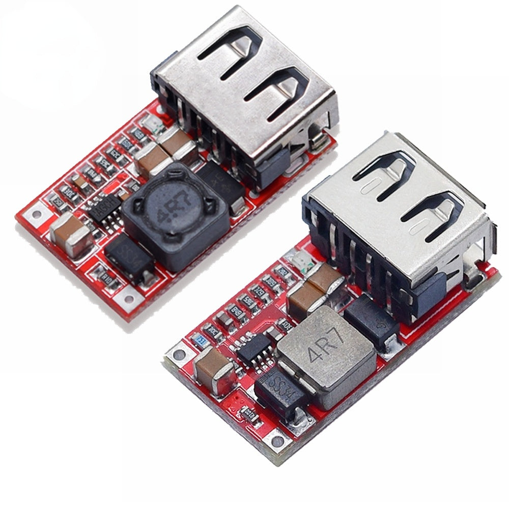 1PCS Fine 6-24V 12V/24V To 5V 3A CAR USB Charger Module DC Buck Step Down Converter 12v 5v Power Supply Module