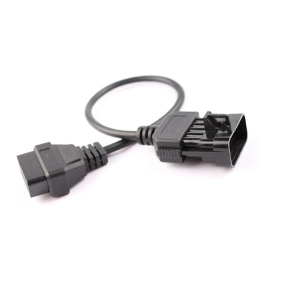 10Pin OBD OBDII Extension Cable For Opel Works For Vauxhall/Opel OPCOM Diagnostic Adapter For Opel 10 Pin to OBDII 16 Pin Female