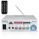 Sunbuck AV-660BT 2000W bluetooth 5.0 Audio Power Amplifier EQ Stereo AMP Car Home 2CH AUX USB FM Radio