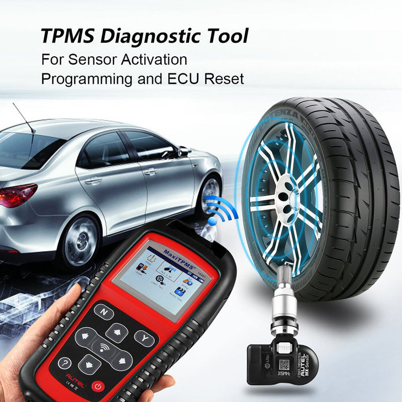 [EU Direct] Autel MaxiTPMS TS501 TPMS Diagnosis Tool OBD 2 Car Diagnostic Scanner OBDII Code Reader TPMS Check 433 315MHz Sensor Programming