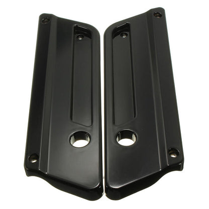 Saddle Bag Hard Bag Latch Lock Covers For Harley Davidson