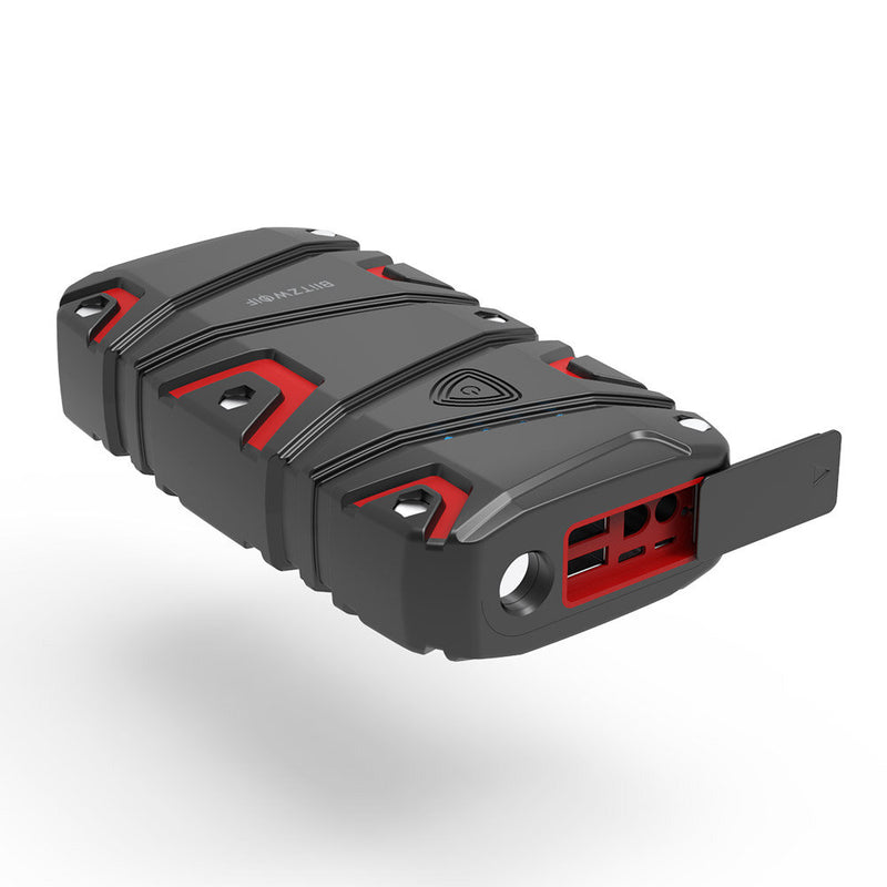 BlitzWolf® BW-JS1 2500A 20000mAh Portable Car Jump Starter Emergency Battery Booster Power Bank Waterproof with LED Flashlight QC3.0 USB Charging Port