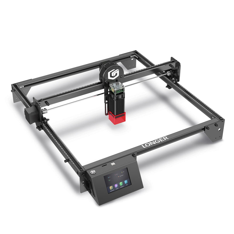 [EU/US Direct]LONGER RAY5 10W Laser Engraver, 0.06x0.06mm Laser Spot, Air Assist, Touch Screen, Offline Carving, 32-Bit Chipset, WiFi Connection, Working Area 400x400mm