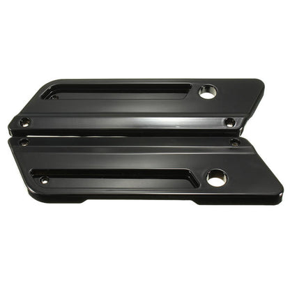 Saddle Bag Hard Bag Latch Lock Covers For Harley Davidson