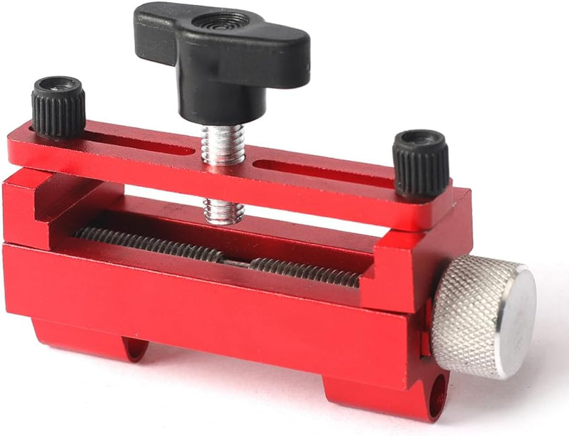 Honing Guide Sharpener, Chisel Sharpening Jig with Top Reinforcement Design, Fits Chisels or Planer Blade (0-2.55 Inches) RED