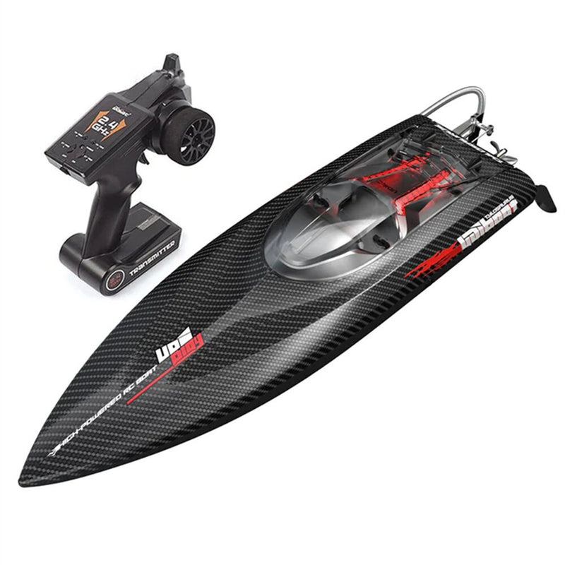UDIRC UDI022 2.4G 4CH 60km/h Brushless RC Boat Tylosaurus LED Lights Reverse Water Cooling System Vehicles Models Toys