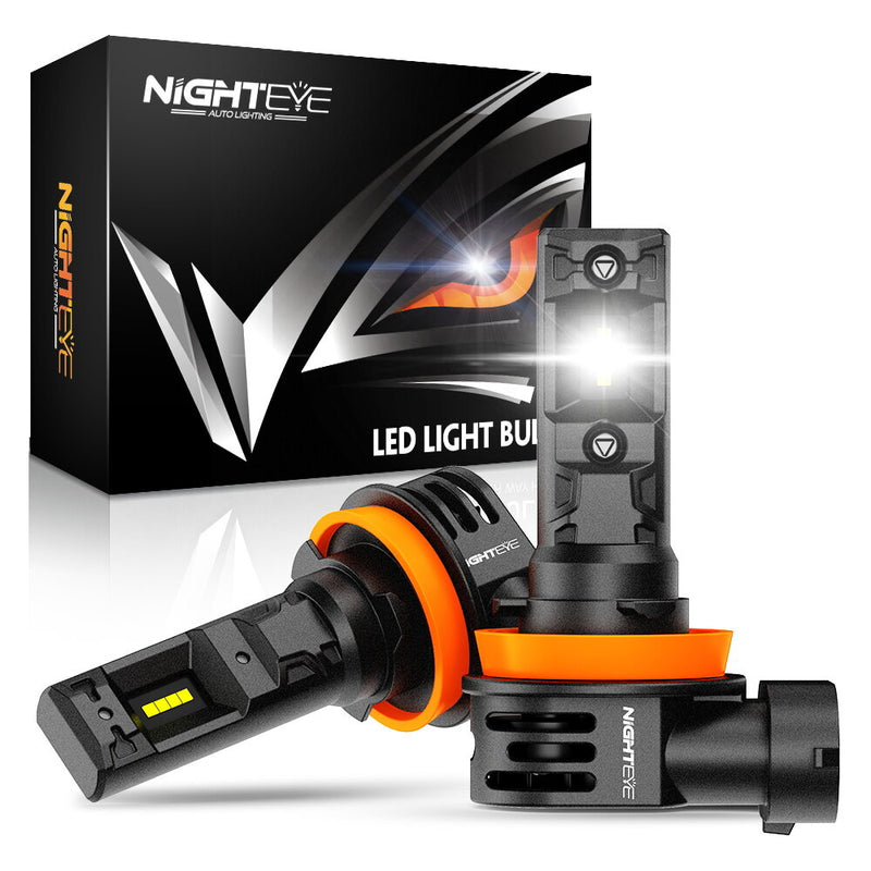NightEye Auto Lighting A315-S7 A Pair 20000LM 6500K LED Car Headlight Bulbs 70W Auto Headlamp IP68 Waterproof for Modification Cars