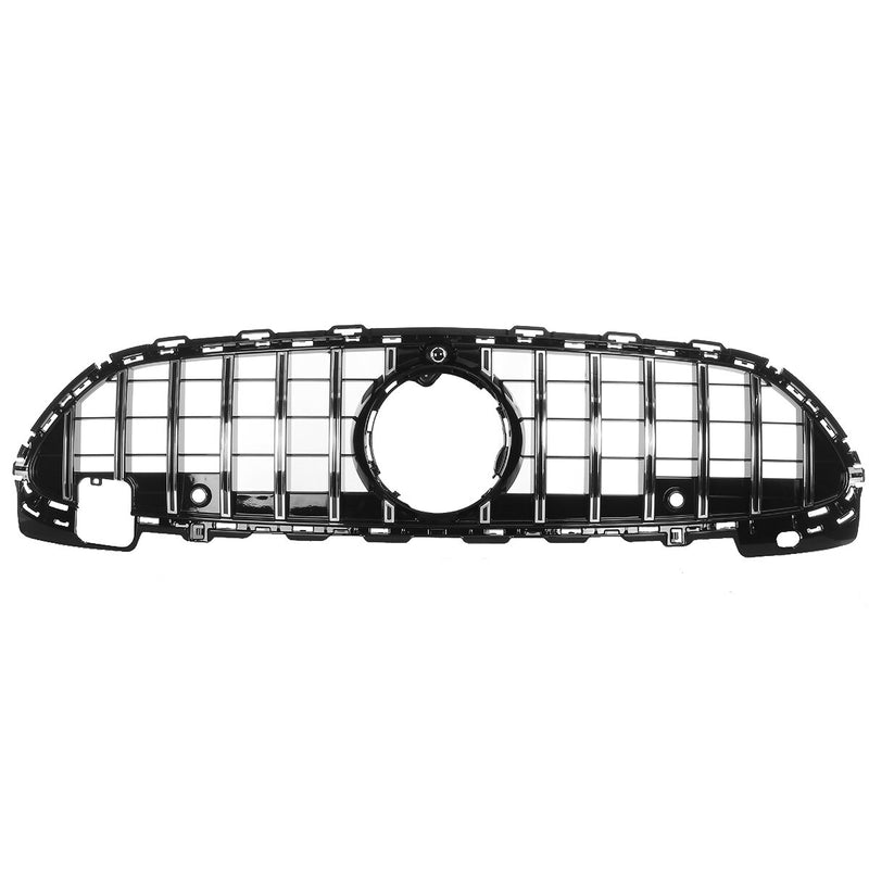 Chrome Silver GTR Style Front Grille Car Grill With Camera For Mercedes for Benz C class W206 2022