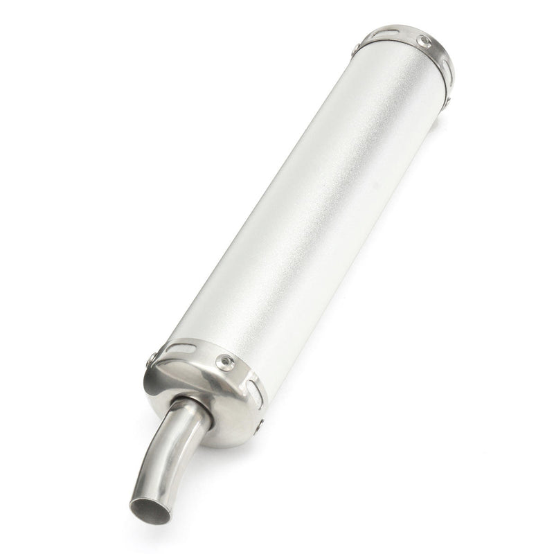 Motorcycle Race Steel Exhaust Muffler Silencer Pipe Universal For Street Scooter
