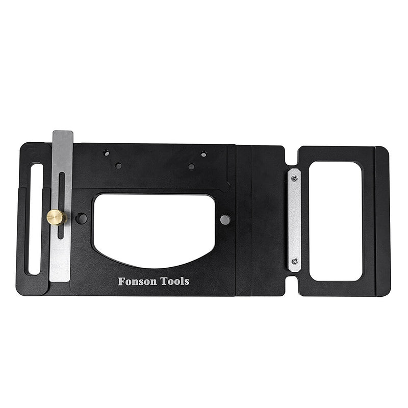 Fonson Aluminum Alloy Track Saw Square Guide Rail Square Woodworking 90 Degree Right Angle Guide Plate Square Cutting Everytime for Makita / Festool