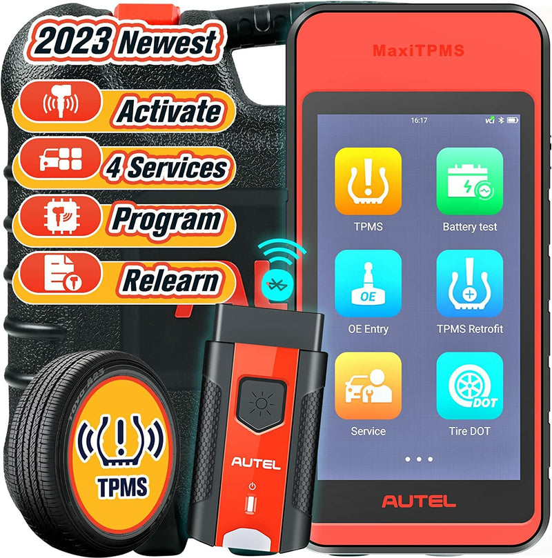 [EU Direct] 2023 Autel MaxiTPMS ITS600E Diagnostic Scanner TPMS Relearn & Scan Tool Upgraded of TS508 Oil Reset/BMS/SAS/EPB Work With TBE200E