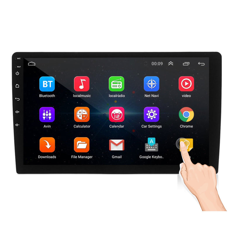 iMars 9" 2Din for Android 10.0 Car Stereo Radio 2+32G IPS 2.5D Touch Screen MP5 Player GPS WIFI FM with Backup Camera
