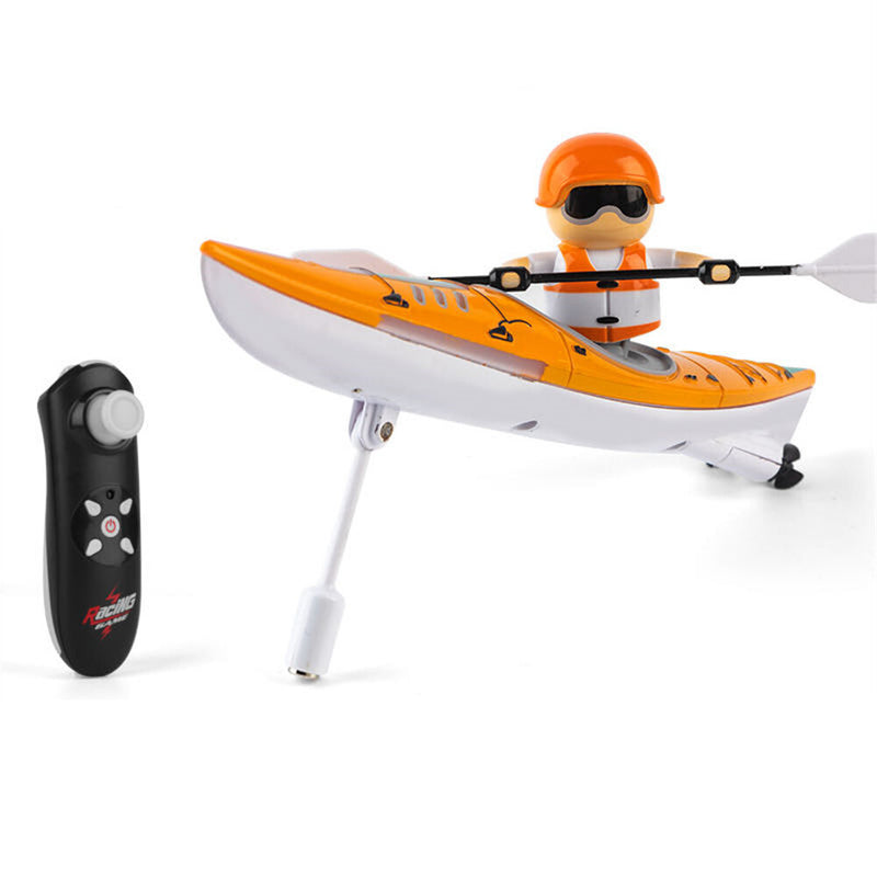 HC 810 RTR 2.4G RC Boat Colorful Paddle Remote Control Rowing LED Lights 360 Driving Dual Modes Waterproof Ship Underwater Balance Vehicles Models Toys