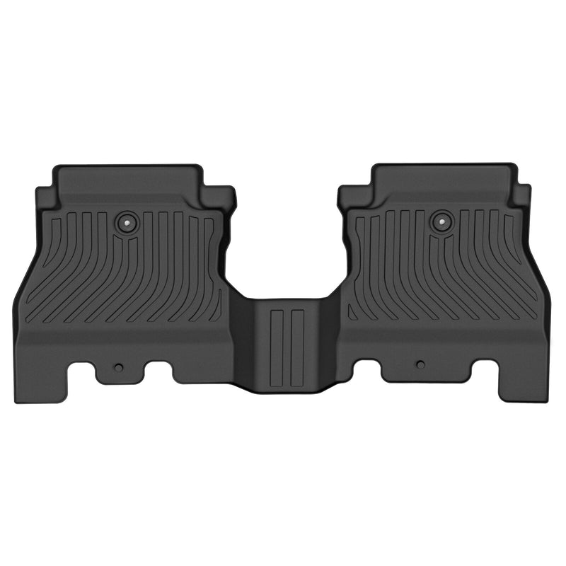 [USA Direct] 2xFront Floor Mats + 1xRear Floor Mat TPE Rubber For Jeep Wrangle Unlimited JL 4-Door 2018-2023
