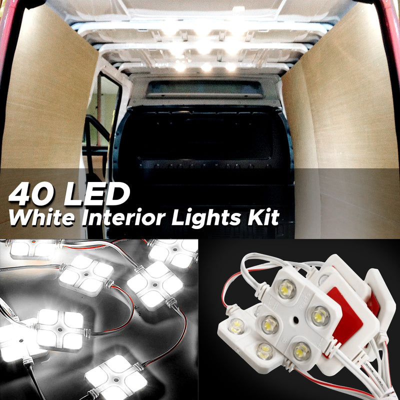 Car Interior Lights Kit 10x4 LED Loading Light Led Modules White Truck Ceiling Lights