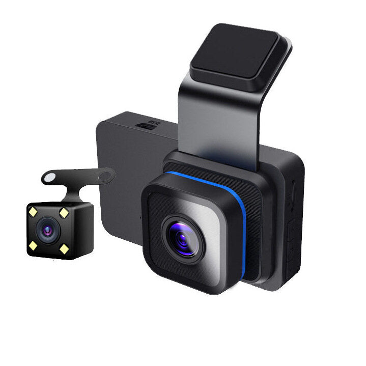 3 inch Front & Rear Dual-Lens Driving Recorder 1080P High Definition Built In WIFI 120° Car Dash Cam