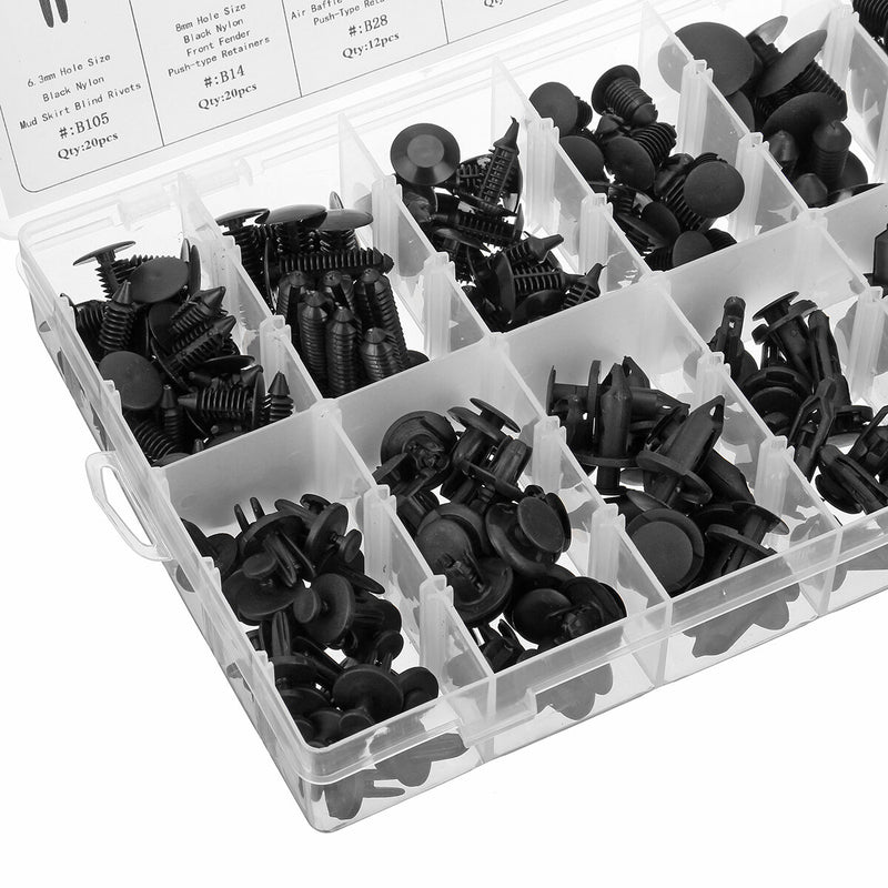223PCS Car Clip Removal Tool Disassembly Accessories Expansion Screw for Automobile Motorcycle