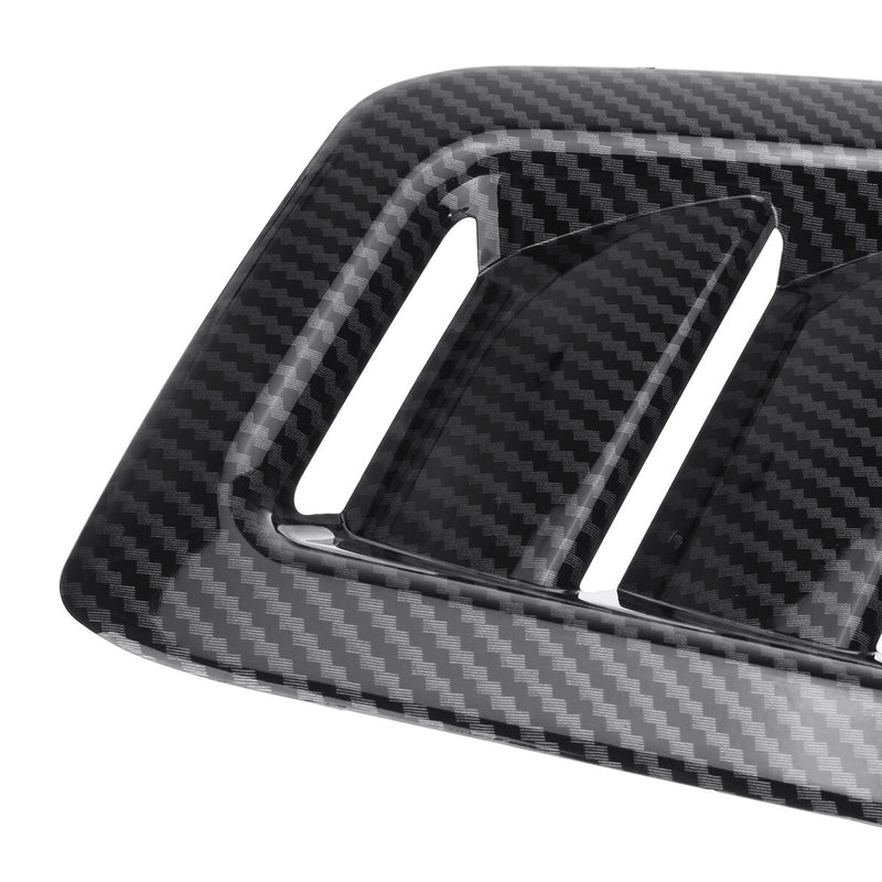 Universal Car RS Style Bonnet Vents Carbon Fiber Look For Ford Focus MK2
