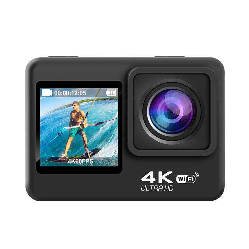 2.0 Inch 4K 60FPS Touch Screen Waterproof Outdoor Sports Camera Car Action Camera Anti-Shake Wifi Sports Dv Helmet Camera IMX386 Sports Camera
