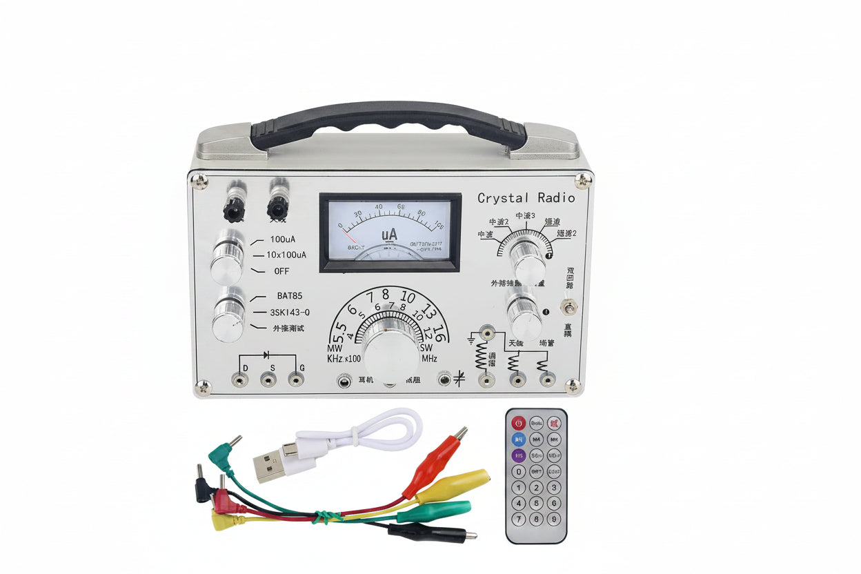 Radio Static Rings HamGeek Multiple-functional Crystal Radio FM Radio Magnetic Ring Dual ...