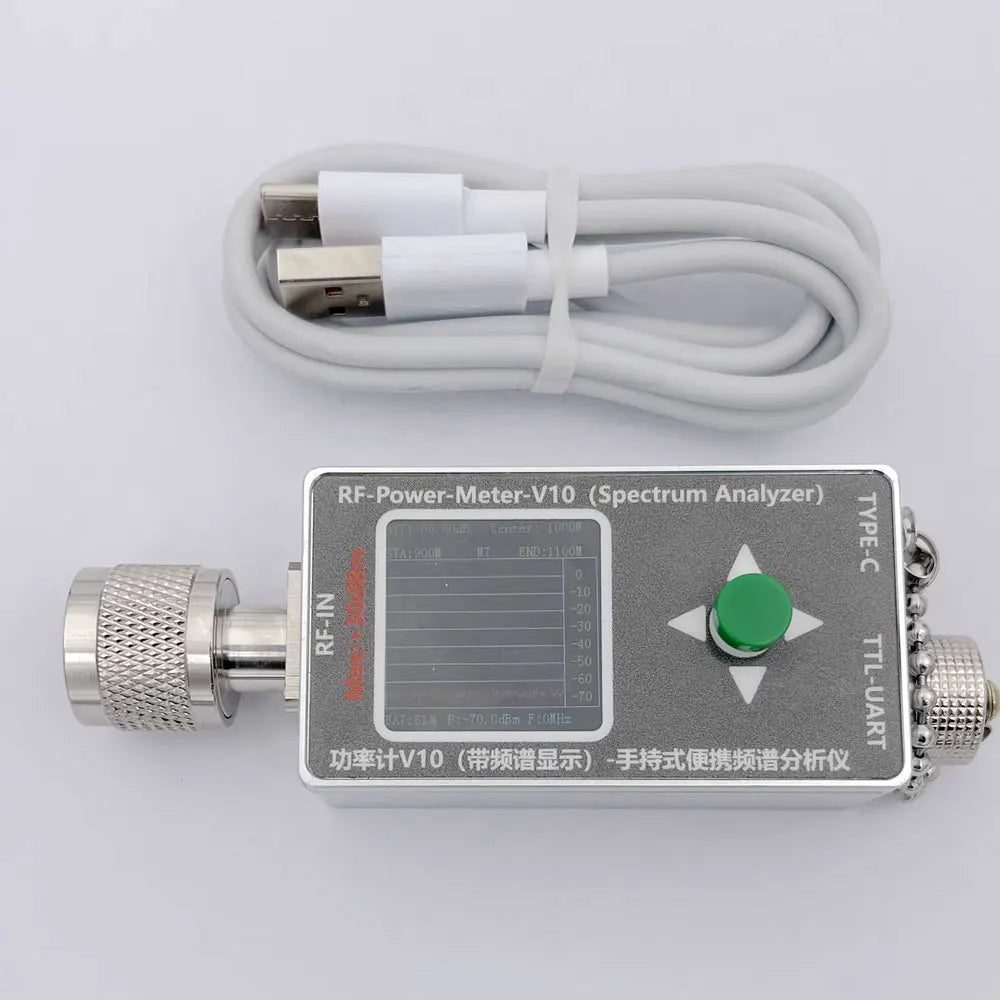 RF-Power-Meter-V10 RF Power Meter Handheld Spectrum Analyzer with Spe ...