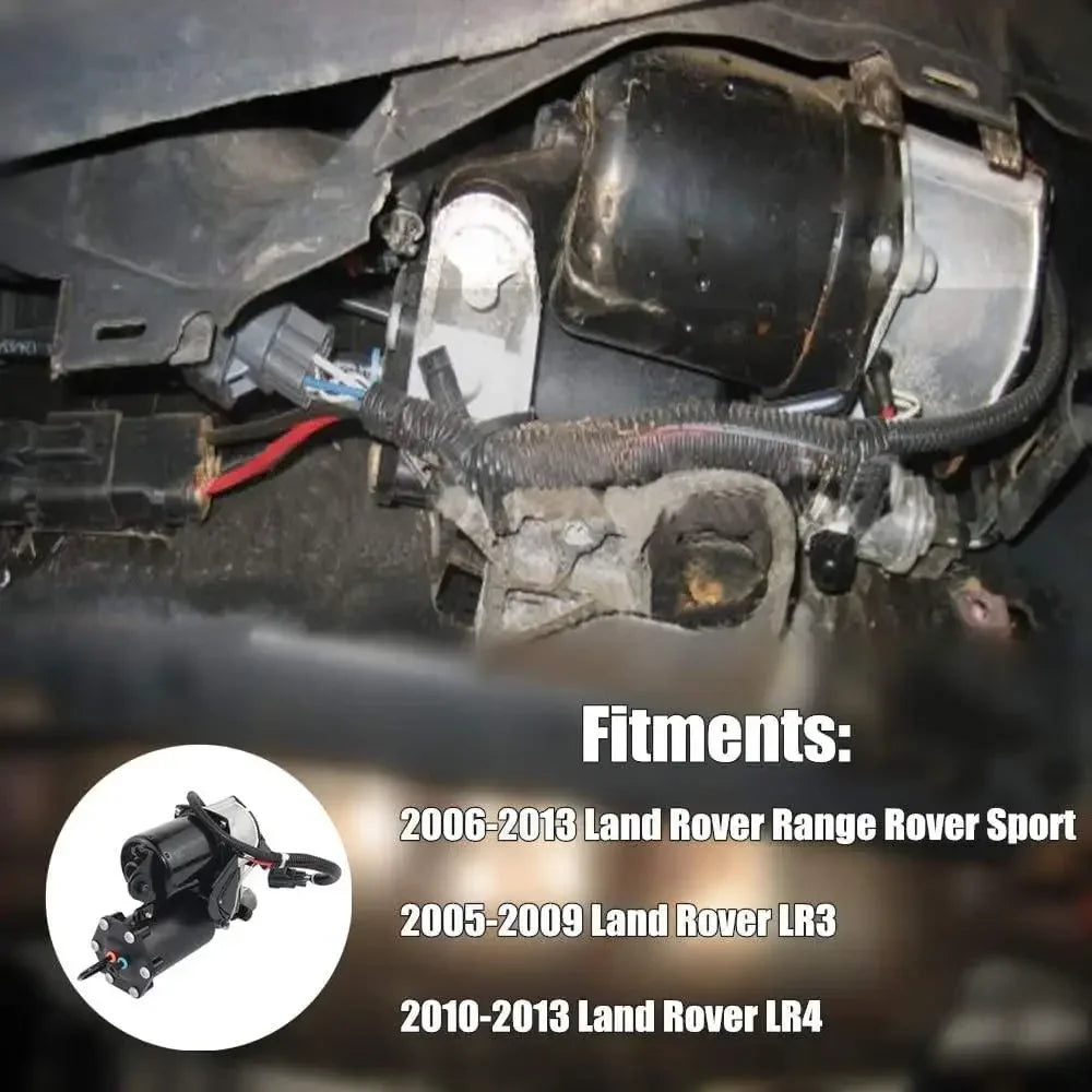 AP03 Hitachi Type Air Compressor Pump+Relay For Land Rover Range Rove ...
