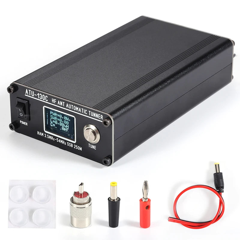 2025 ATU-130C 250W 3.5MHz-54MHz HF Automatic Antenna Tuner AM FM CW S ...