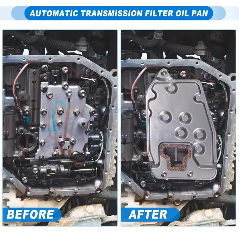 A245E 35330-12040 88972067 Transmission Fluid Filter Oil Pan for Toyo ...