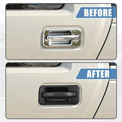 131609870457 Car Exterior Outside Door Handle Set Front & Rear Outer Kit for Hummer H2 2003-2009 15104792 10360326 Auto Parts