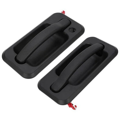 131609870457 Car Exterior Outside Door Handle Set Front & Rear Outer Kit for Hummer H2 2003-2009 15104792 10360326 Auto Parts