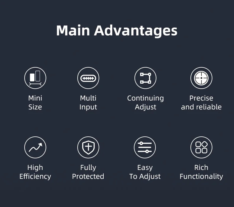 DP100 DC Power Supply Adjustable Digital DC Power Supply Mini Portable Lab Source Power Supply Voltage Switch 30V 5A Durable