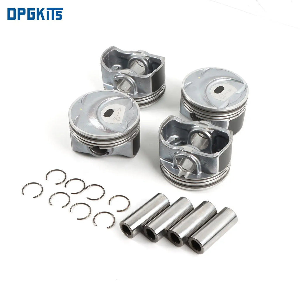 ふくはな様ご確認用 4PCSエンジンピストンリング2000-2012の車両と互換性のあるセットG4GC 2