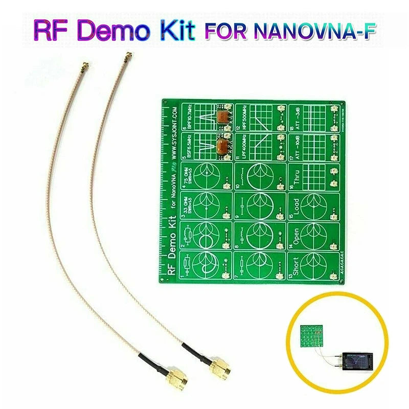RF Demo Kit For NanoVNA RF Test Vector Network Tests Filter/ Attenuat ...