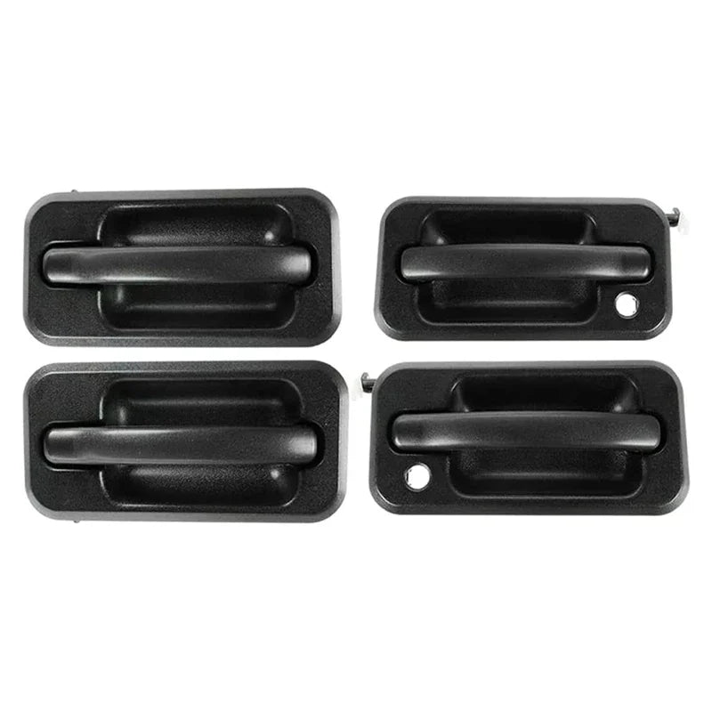 131609870457 Car Exterior Outside Door Handle Set Front & Rear Outer Kit for Hummer H2 2003-2009 15104792 10360326 Auto Parts