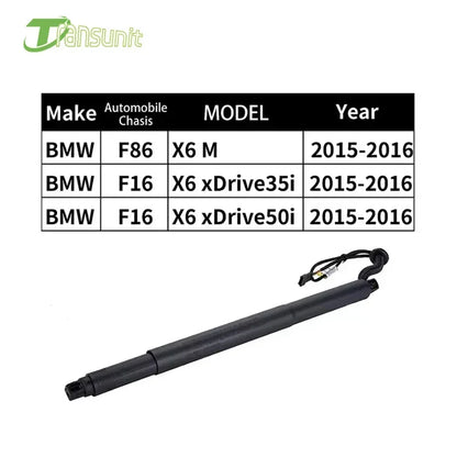 Electric Tailgate Struts  Fits For 2015 - 2019 BMW X6 F16 Power Hatch Lift Support Opener Shock 51247318651 51247318652