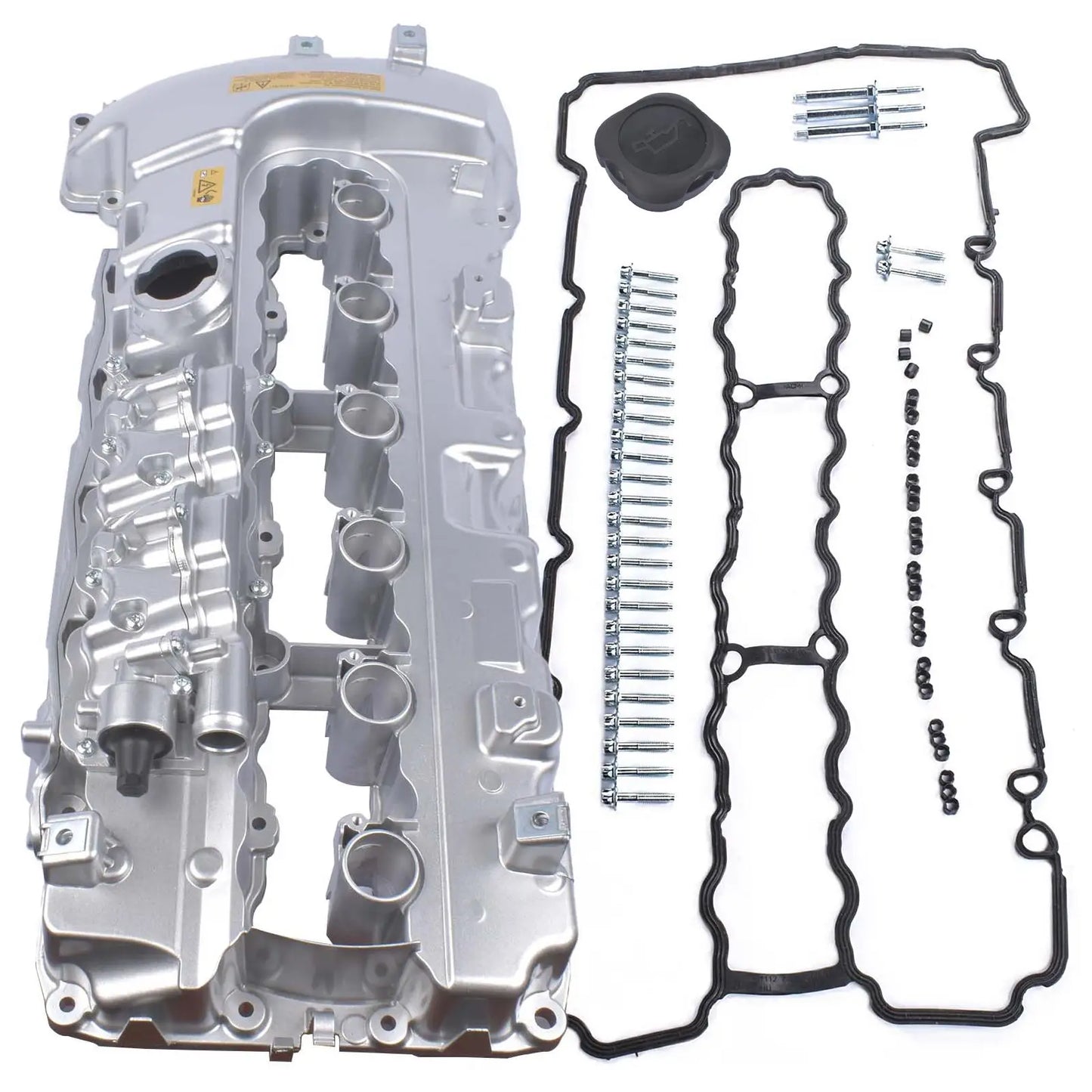 AP03 Aluminum Engine Valve Cover for BMW N54 135i 335i 335xi 335is 535i xDrive 740i X6 Z4 3.0L