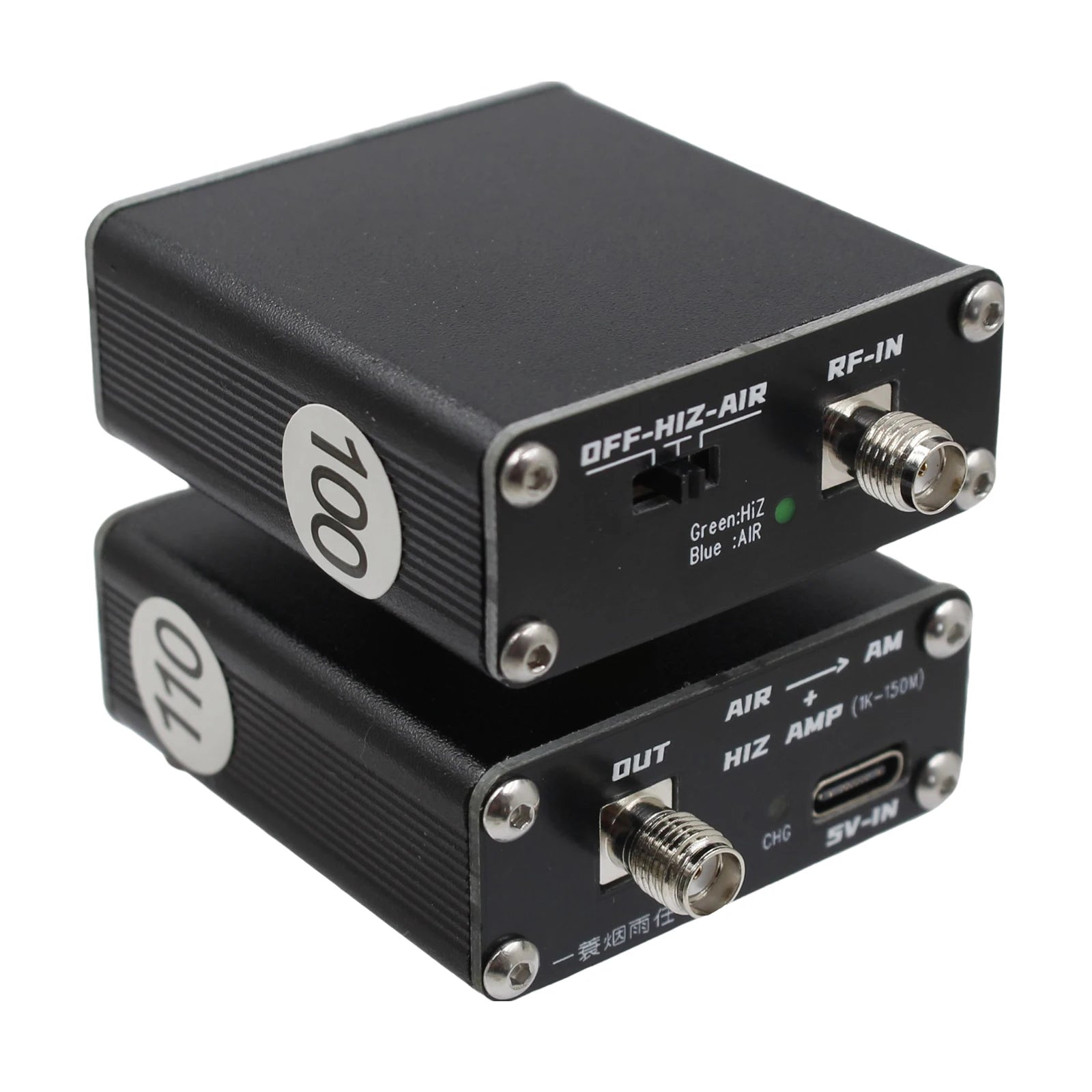 2 in 1 Aviation Band to Shortwave Frequency Converter with High Imped ...