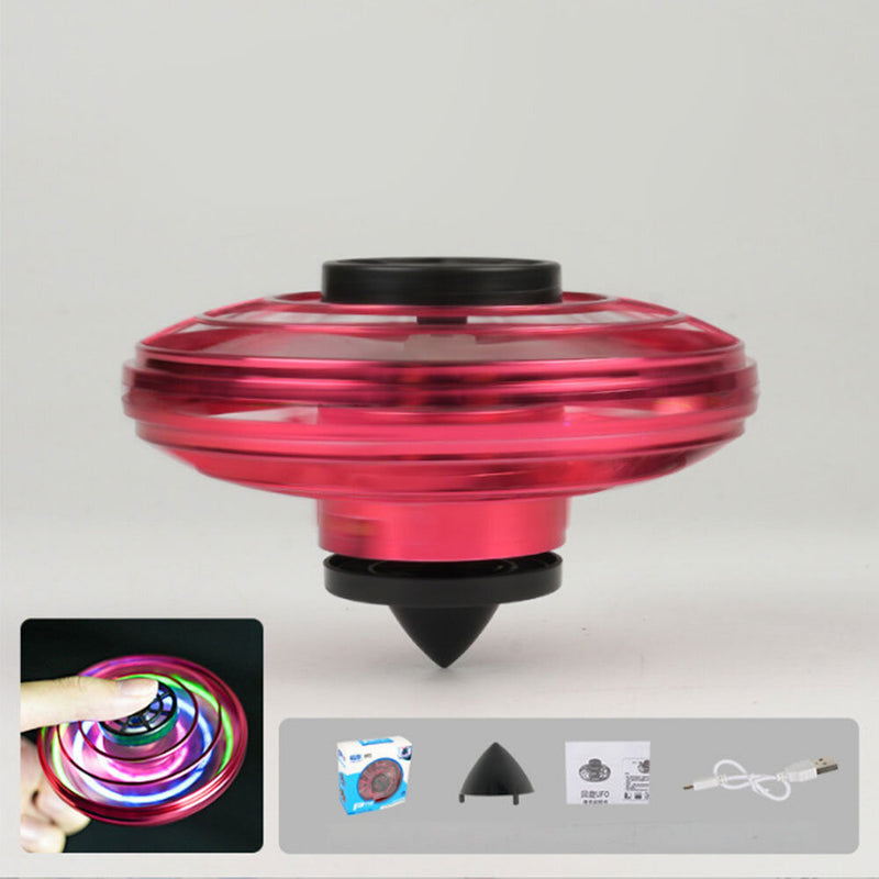 Flying Ball Toys Magic Spinner Flight Gyro UFO Drone Aircraft induction Gyroscope Decompression Toy Kids Children Gifts