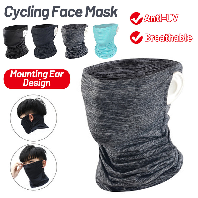 Cooling Neck Gaiter Scarf Face Mask Ice Silk Cover Bandana Motorcycle Cycling