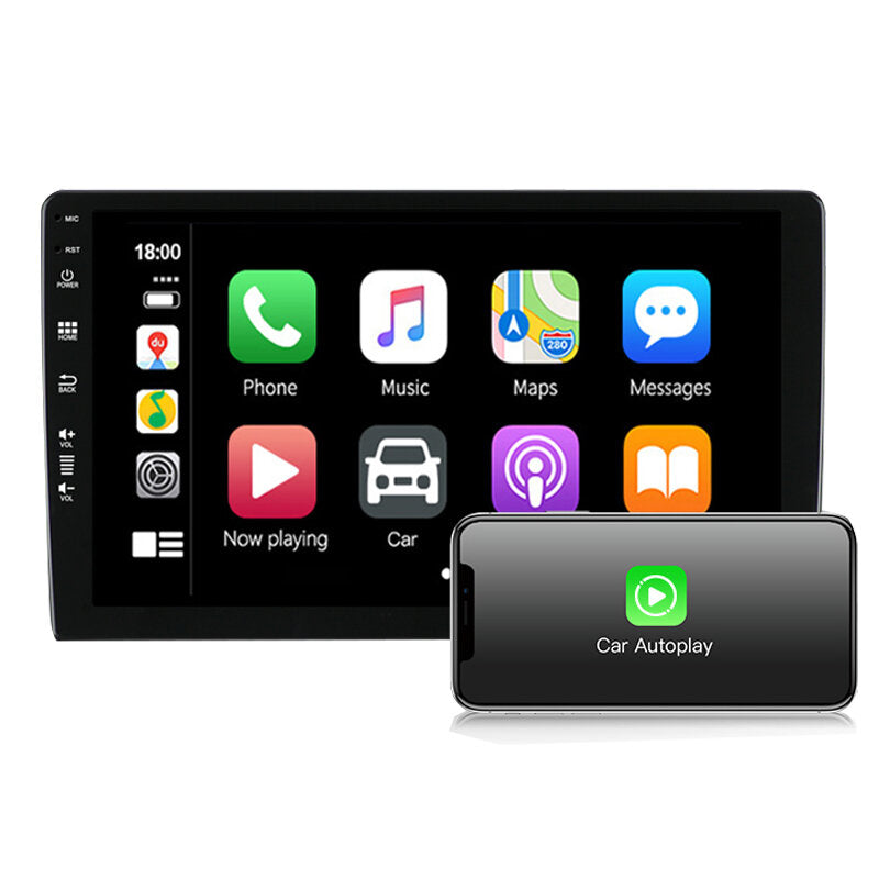 YUEHOO YH-E064 10.1" Big Screen 1Din with Knob Car Audio And Video Motherboard Android 12.0 BT5.0 IPS Screen+2.5D Screen