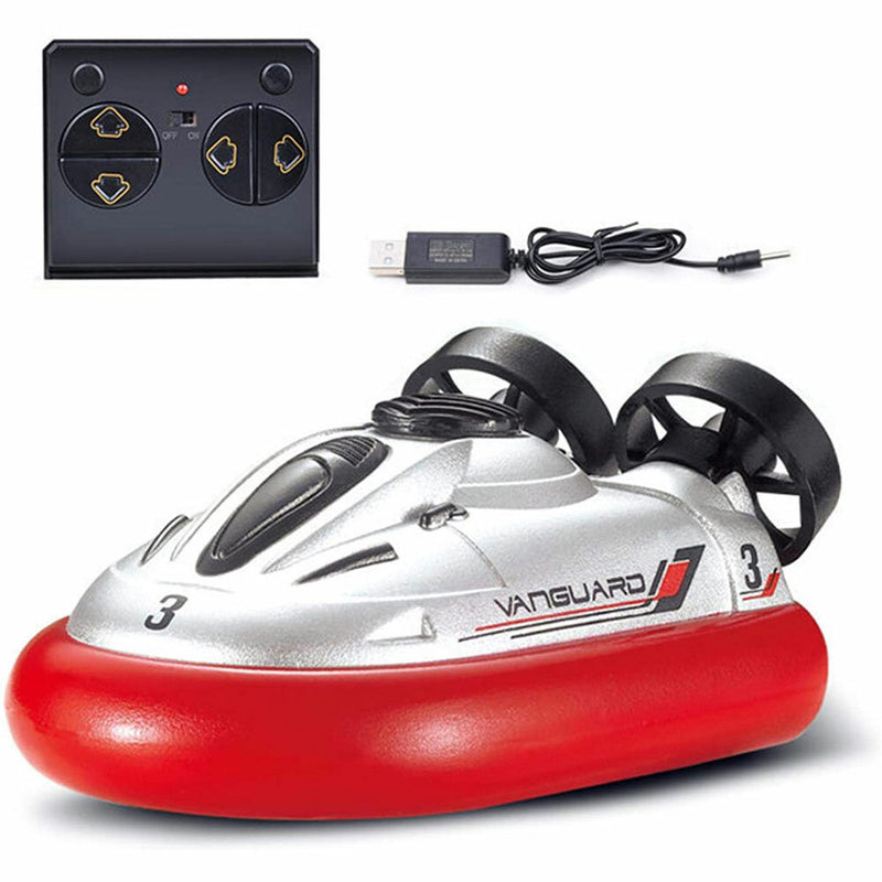 Updated Happycow 777-580 RC Hovercraft 2.4Ghz Remote Control RC Boat Ship Model Kids Toy Gift