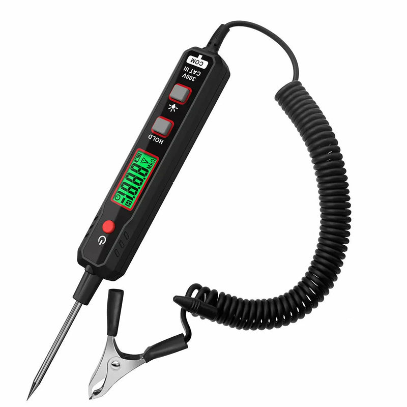 US EU Direct KAIWEETS VT501 Smart Automotive Circuit Tester with 0.8-100V Broad Voltage Range Advanced LED Digital Display Perfect for Testing Vehicle Circuits High Precision Measurement Tool