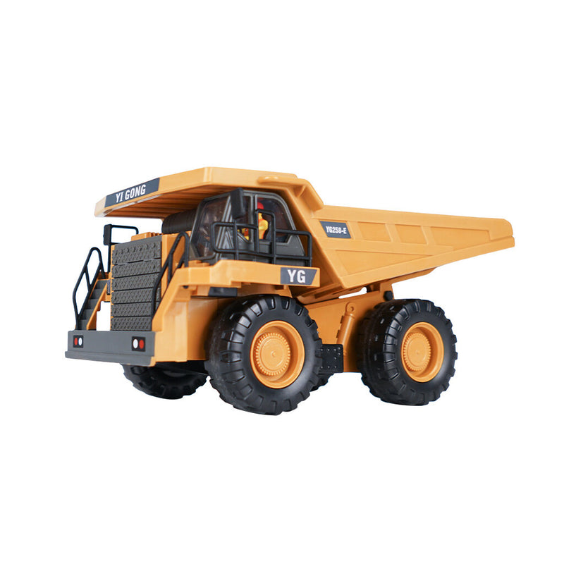 1048 RC Dump Truck 1/24 2.4GHz 9CH RC Car Construction Truck Engineering 40min Playing Time Vehicles with Light Music Gift Toys for Kids