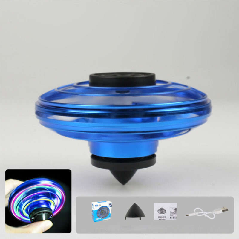 Flying Ball Toys Magic Spinner Flight Gyro UFO Drone Aircraft induction Gyroscope Decompression Toy Kids Children Gifts