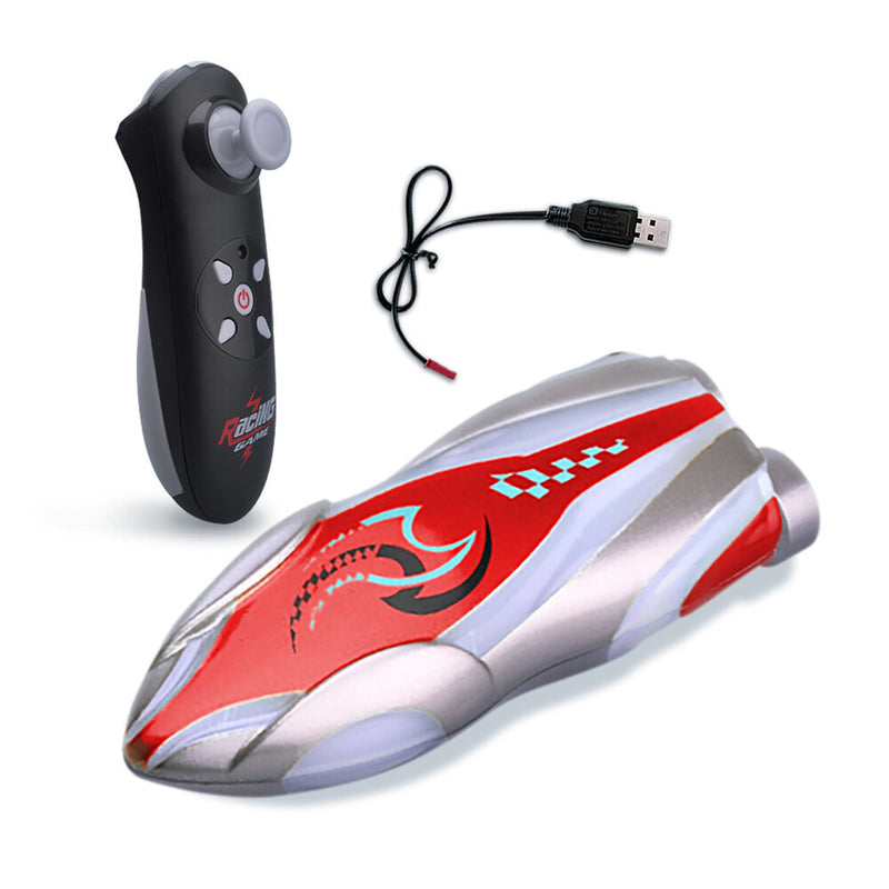 HUICAN 809 Mini Remote Control High Speed RC Boat Two Motors Led Light 360° Rotation Palm Speed Boat Summer Water Toy Pool Toy